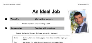 An Ideal Job (part 1)