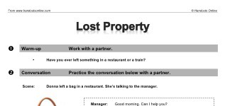 Lost Property (part 1)
