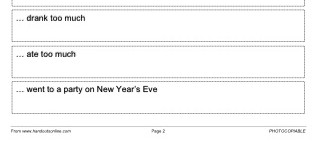 New Year 'Find Someone Who' (part 3)