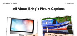 All About 'Bring' (part 1)