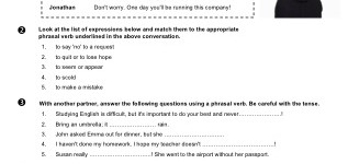 Phrasal Verbs - After the Meeting (part 2)