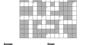 Past Simple Irregular Verb Crossword (part 2)