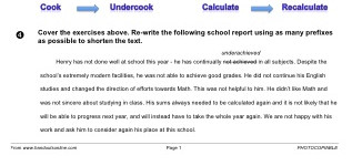 Prefixes (part 3)